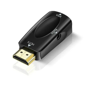 HD 1080P Xách Tay Hdmi-Tương Thích Để <span class=keywords><strong>VGA</strong></span> Chuyển Đổi Với 3.5 Mm Jack Âm Thanh Nam Để Famale Chuyển Đổi Adapter AUX Cáp Âm Thanh - Product Image 6