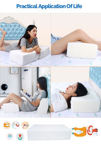 Ergonomic Orthopedic Cube <strong>Pillow</strong> Neck Contoured Support <strong>Pillow</strong> Leg <strong>Pillow</strong> B2B Bulk OEM/ODM Factory - Product Image 5
