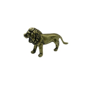 1 pièce Ornement <span class=keywords><strong>de</strong></span> bureau en laiton massif antique, figurine <span class=keywords><strong>de</strong></span> lion pour théière, artisanat, vente en gros - Product Image 6