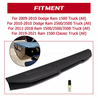 Pour Dodge Ram 1500 2500 3500 2009-2021, couvercle de spoiler de hayon de camion