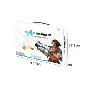 ชุดของเล่นปืนยิงอินฟราเรดสีดำพร้อมแขนหุ่นยนต์สำหรับเด็ก - Product Image 5