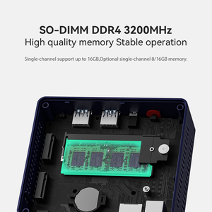 NEU Original Beelink Mini S S13 Pro <span class=keywords><strong>Computer</strong></span> Gaming Desktop MINI PC N150 Prozessor 16G RAM 500GB/1TB SSD Gaming Pc - Product Image 5