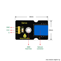 Modul Servo RJ11 EASY Plug Berkualitas Tinggi + Micro Servo untuk Arduino