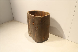 Nhà Máy Trực Tiếp Bán Buôn Truyền Thống Trung Quốc Thủ Công Cổ Xô Mộc Mạc Trang Trí Lưu Trữ Container Gỗ Vườn Trồng - Product Image 6