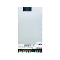 Fuente de Alimentación Conmutada de 500W 12V, Entrada de 110V, Función PFC Activa, 42A, Grado Industrial, Alta Eficiencia 0.9