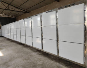 ระบบเก็บรักษาศพความจุสูง ROUNDFIN RD-9 ตู้เย็นเก็บศพ 9 ศพ สำหรับโรงพยาบาล ห้องเก็บศพ และศูนย์นิติเวช RD-9 ตู้เก็บศพ - Product Image 6