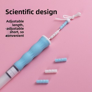 เชือกกระโดดเด็กแบบลูกปัดนุ่ม ทำจากไม้ไผ่ สำหรับการสอบเข้าโรงเรียนมัธยมต้น อุปกรณ์กีฬาโรงเรียนประถม/อนุบาล - Product Image 4