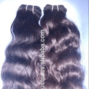 Extensiones de Cabello remy brasileño, cabello natural rizado 100% virgen indio, color Natural sin caída y sin enredos - Product Image 5