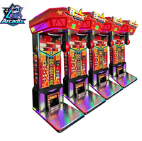Machine de boxe commerciale à monnayeur pour parc d'attractions et centre de divertissement familial, testeur de force de frappe