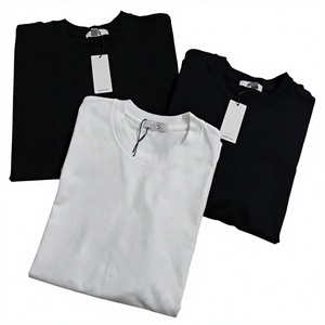Camiseta Blanca de Algodón 100% de 210G, Cuello Redondo, Manga Corta, Personalizable con Logotipo, Informal para Hombre - Product Image 3