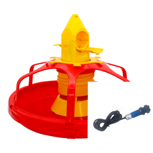 ระบบควบคุมอุปกรณ์ฟาร์มไก่เนื้ออัตโนมัติระดับพรีเมียม ระบบรางป้อนอาหารแบบถาดพร้อมเซ็นเซอร์วัดระดับอาหาร - Product Image 1