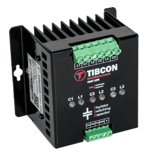 Módulo de conmutación de tiristores de alta velocidad Tibcon, respuesta de 20ms, para bancos de condensadores rápidos trifásicos, conector estático de cruce a cero, alimentación - Product Image 2