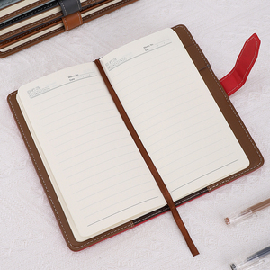 Carnet de notes A6 KOUZIO avec impression de logo personnalisée, carnet de notes simple et atmosphérique pour les affaires - Product Image 6