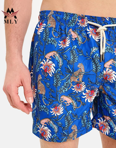 Shorts de bain pour hommes, maillots de bain à séchage rapide, shorts de <span class=keywords><strong>surf</strong></span> respirants avec cordon de serrage et poches pour la <span class=keywords><strong>plage</strong></span> - Product Image 5