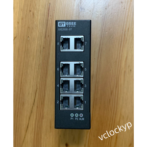 GSEE TECH GIE2008-8T NETWORK <b>SWITCH</b> HUB EXTENDER <b>Used</b> - Product Image 1
