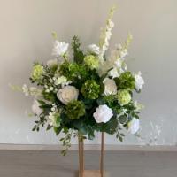 F-FC019 Boules de fleurs artificielles modernes en soie de 30 cm, centre de table pour mariage, décoration durable et économique