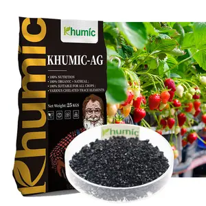 "Khumic Ag" Factory Price Agriculture Use Slow Release Humic Acid Granular Organic Fertilizer
