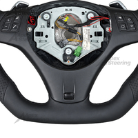 Volant sport en cuir pleine fleur pour BMW E46 M3 X5 E53 E63 X1 E84 E61 E34 E60 M5 E43 328i E90 E83 Série 3 Série E Chauffé