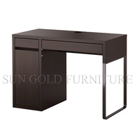 Table de bureau blanche Bureau exécutif moderne Bureau d'ordinateur de bureau Escritorio Oficina