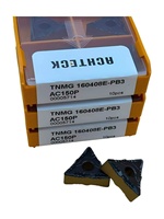 ACHTECK TNMG160408/12E-PB3 AC150P Herramienta de inserción triangular 62-68 HRC Sin recubrimiento para torneado externo