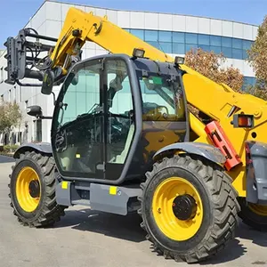 3.0 Ton 4WD Telescopic Handler Forklift Loader Telehandler Small Telescopic Handler Boom Loader