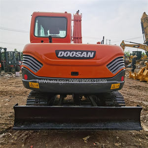 Excavadora de Ruedas Doosan Dx60W Dx60 Dx80 Dx140 Dx150 Dx210 Dx140 de 8 Toneladas con Motor de 41KW - Product Image 4