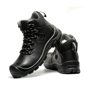 ZSTEP - Botas de Seguridad con Puntera de Acero para Hombre, Transpirables, Anti-Vibración, Resistentes a Ácidos, para Aviación e Ingeniería, Color Negro - Product Image 2