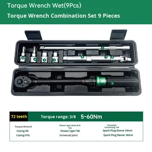 OEM endüstriyel sınıf yüksek hassasiyetli tork anahtarı seti kaymaz sap ile güçlü tork çok fonksiyonlu güçlü tork - Product Image 4