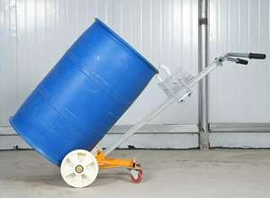 Carro de tambor de aceite de rueda neumática portador de tanque de combustible Carro de tambor de aceite manual - Product Image 4
