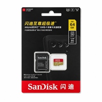 Carte SD SanDisk Extreme 190 Mo/s U3 V30 32 Go 64 Go 128 Go 256 Go 512 Go 1 To QXAA QXAV Flash