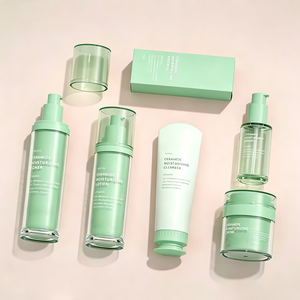 Individuelles Logo Airless Lotion Flasche 15ml 30ml 50ml AS PP Nachfüllbare Kosmetik-Pumpflasche Schönheitsverpackung - Product Image 1