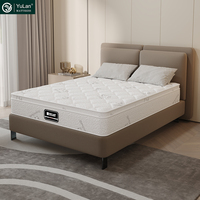 Ensemble de chambre à coucher pour hôtel, matelas double Queen Size à ressorts ensachés pour un sommeil réparateur