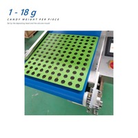 Machine automatique de dépose de bonbons de bureau, 10 buses, 80-150 kg/h, pour bonbons gélifiés, gelée, bonbons mous et durs