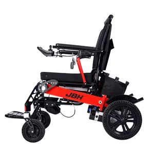 JBH D19 의료 이동성 전동 휠체어 터키 가격 장애인 자유 여행 재활 치료 용품 접이식