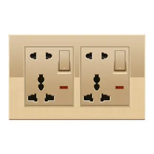 Safe Design Light Switch Socket Wall Electricity Switch and Socket Pakistan Switches