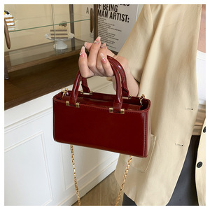 Bolso para axilas Vintage más vendido para ir de compras, trabajar, nuevo bolso de mano de cuero Premium Sense para mujer, bandolera de hombro para axilas - Product Image 3