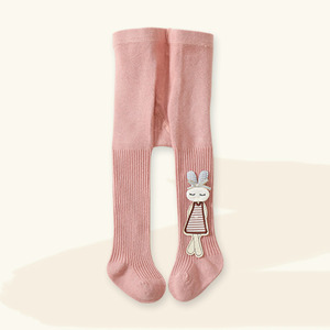 <span class=keywords><strong>Collant</strong></span> autunnali multicolore in maglia senza <span class=keywords><strong>cuciture</strong></span> per bambini <span class=keywords><strong>con</strong></span> calze opache da cucire <span class=keywords><strong>con</strong></span> coniglio Leggings Pop per ragazze - Product Image 3