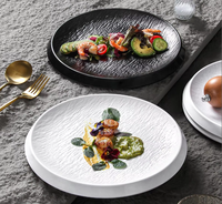 Assiettes en mélamine blanches personnalisées, petites, incassables, en gros, à prix compétitif