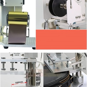 Digital Hot Foil Stamping Machine 10x13cm Manual Heat Press for Leather Wood Embossing Machine - Product Image 6