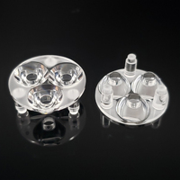 Suministro profesional de lentes ópticas PMMA para farolas LED prismáticas