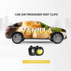 סיטונאי לוגו מותאם אישית מכונת אוויר מטהר תליית אוויר נוזלי קליפ מכונת בושם מפזר - Product Image 2