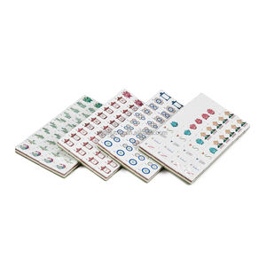 Ensemble de mahjong américain personnalisé à 4 couches contenant 160 tuiles, ensemble de mahjong en acrylique Lagoon, cadeau de luxe haut de gamme - Product Image 2