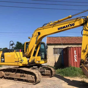 Excavatrice sur chenilles Komatsu PC160 d'occasion, importée du Japon, 16 tonnes, modèle 2021, moteur, pompe, machine de construction pour le terrassement - Product Image 2