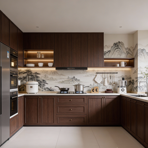 CBMmart Petite unité de <span class=keywords><strong>cuisine</strong></span> <span class=keywords><strong>Cuisine</strong></span> modulaire Armoire de <span class=keywords><strong>cuisine</strong></span> pour usage domestique Armoire de <span class=keywords><strong>cuisine</strong></span> de style shaker - Product Image 6