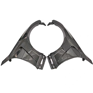 Parafango Laterale Anteriore in Vera Fibra di Carbonio con Foro, Ricambio <span class=keywords><strong>Auto</strong></span> <span class=keywords><strong>per</strong></span> Infiniti G37 Berlina 4 Porte, Kit Carrozzeria - Product Image 2