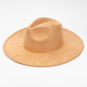 Fashion Women Men Fedora <strong>Hat</strong> Suede Flat Fedora <strong>Lady</strong> Gentleman Gambler Panama <strong>Trilby</strong> Retro Jazz Fedora <strong>Hats</strong> - Product Image 1