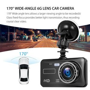 Caméra de tableau de bord 4.0 pouces, écran tactile IPS HD 1080P, Vision nocturne infrarouge, boîte noire pour voiture - Product Image 4