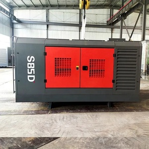 Compresseur d'air de vis de ZHIGAO <span class=keywords><strong>S85D</strong></span> pour la plate-forme de forage de puits d'eau profonde Moteur diesel industriel stationnaire de ZEGA S85T 24m3/min 22bar - Product Image 1