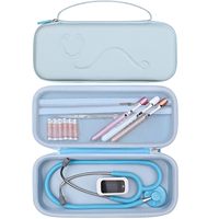 Accessoires médicaux, étui rigide pour stéthoscope avec poche en filet, équipement médical, accessoires pour infirmières - Étui uniquement