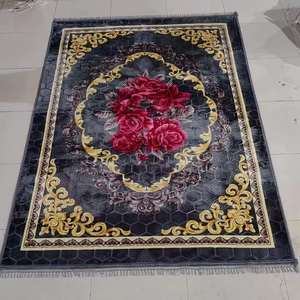 Bloemenpatroon Machine Gemaakt Anti-Slip Absorberend Deken Tapijt Voor Nordic Stijl Woonkamer Badkamer Salontafel Tapijt - Product Image 1